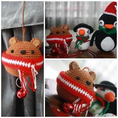 Crochet Corner: Teddy Ornaments - All About Ami