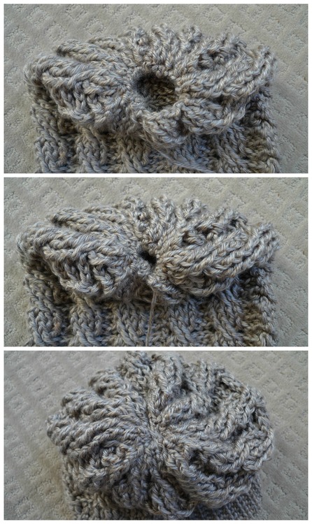 Chunky Cabled Slouchy Beanie - All About Ami