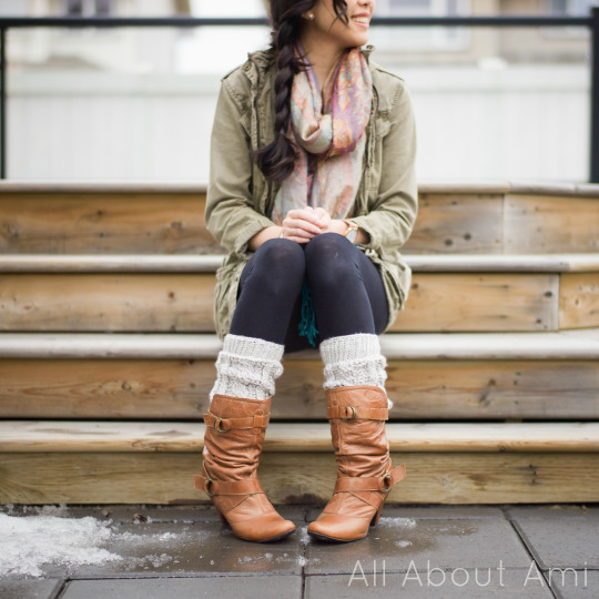 Cabled Legwarmers/Boot Cuffs - All About Ami