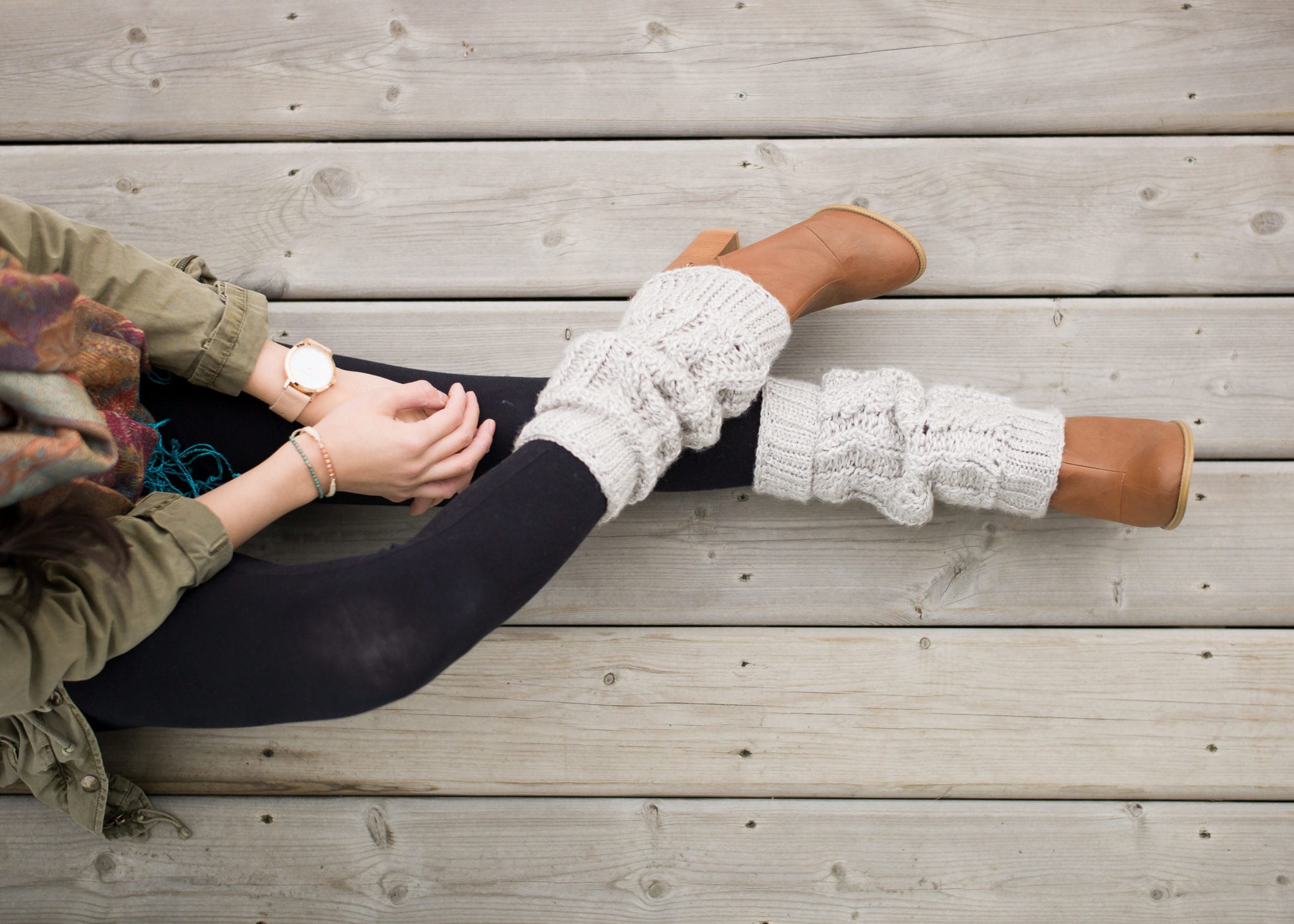 Cabled Legwarmers/Boot Cuffs - All About Ami