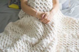 Cross Bobble Blanket