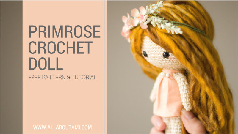How To Crochet Doll: Unique Embroider Eyes For Doll, Amigurumi Tutorial,  Free Crochet Pattern 