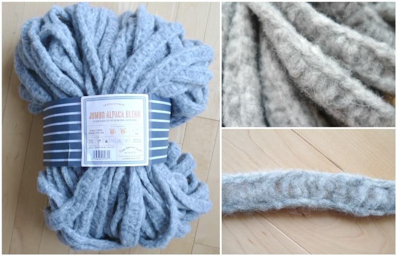 Jumbo Alpaca Crochet Scarf - All About Ami