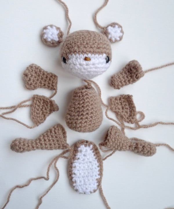 Crochet Wildlife Guide: Flying Squirrel