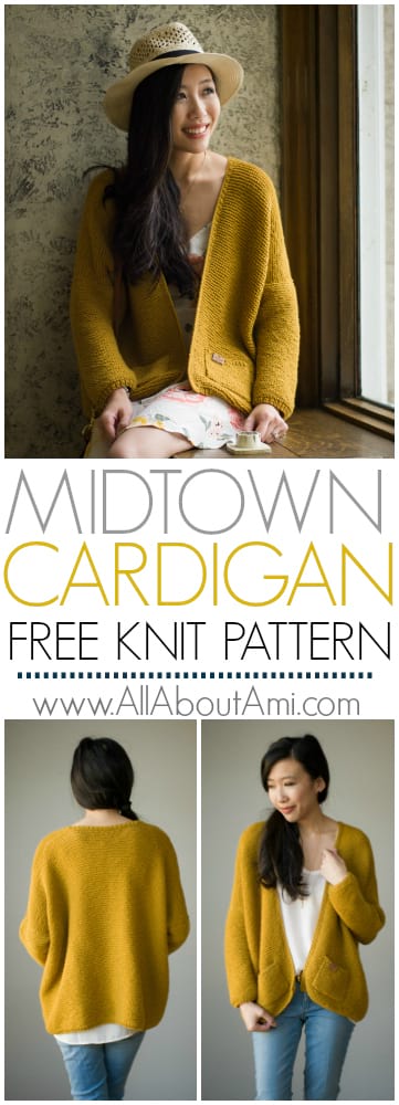 all about ami downtown cardigan