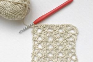 How to Crochet the Bobble Trellis Stitch