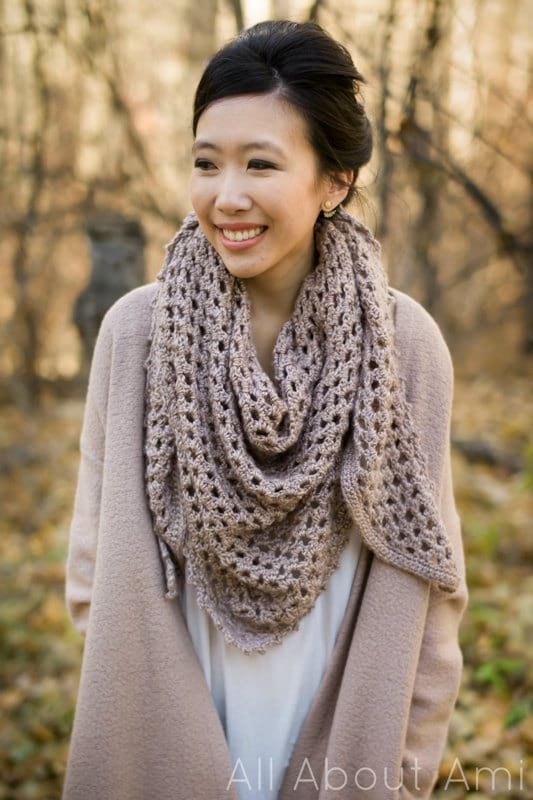 Heartland Boho Crochet Wrap - All About Ami