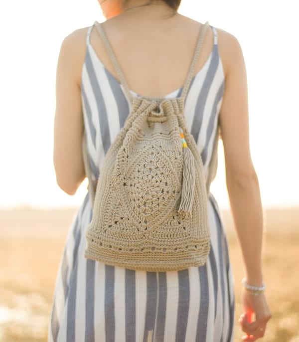 Crochet Mini-Backpack Bag Pattern | Crochet backpack pattern, Backpack  pattern, Bag pattern