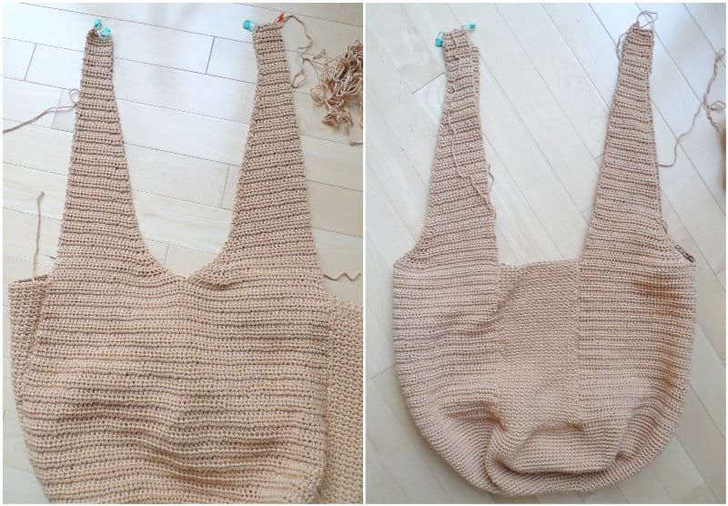 Crochet handbag (sac à main en crochet)