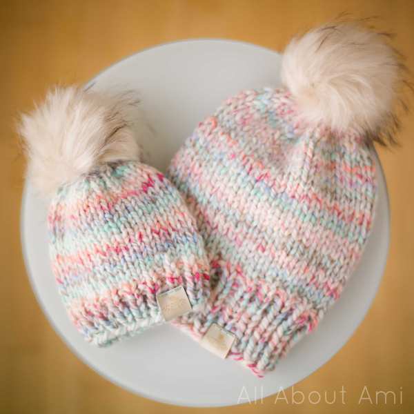 Basic Knitted Adult Hat - All About Ami