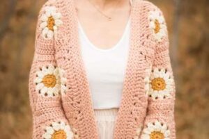 Crochet Kit - Cozy Days Daisy Cardigan – Lion Brand Yarn